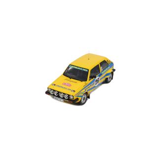VOLKSWAGEN VW GOLF GTI  MK1 GR.2 P. EKLUND MONTE- CARLO 1980 OttO mobile 1:18 Resinemodell (Türen, Motorhaube... nicht zu öffnen!)